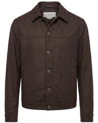 Jacob Cohen - Button-Fastening Wool Shirt Jacket - Lyst