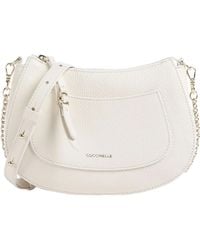 Coccinelle - C-Easy Grained Leather Shoulder Bag - Lyst