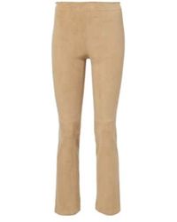 Stouls - Jp Twenty Flared Suede Leggings - Lyst