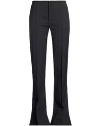 Chloé - Slim-Fit Mid-Rise Flared Pants - Lyst