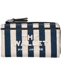Marc Jacobs - The Stripe Top Zip Multi Wallet - Lyst