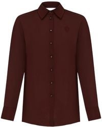 Zimmermann - Luna Satin Shirt - Lyst