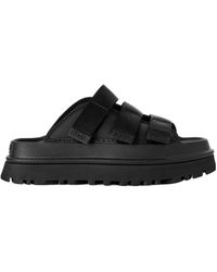 UGG - Goldenglow Logo Embossed Slides - Lyst