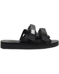 Suicoke - Logo-Patch Touch-Strap Slides - Lyst