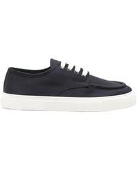 Prada - Canvas Lace-Up Sneakers - Lyst