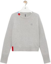 Loewe - Cashmere Anagram Sweater - Lyst