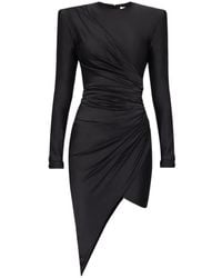 Alexandre Vauthier - Asymmetrical Crewneck Mini Dress - Lyst
