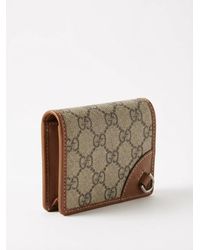 Gucci - Gg Emblem Mini Wallet - Lyst