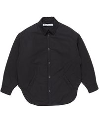 Acne Studios - Cotton Padded Shirt Jacket - Lyst