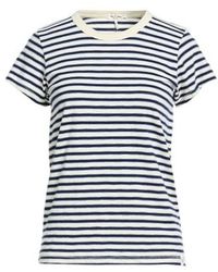 Rag & Bone - Printed Short-Sleeved T-Shirt - Lyst