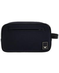 Emporio Armani - Zippered Toiletry Bag - Lyst