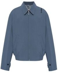 Marni - Logo Embroidered Jacket - Lyst