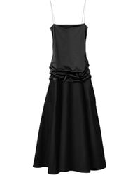 Jacquemus - Draped Waist Midi Dress - Lyst