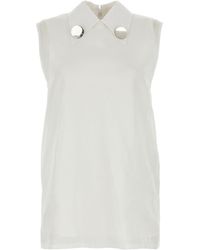 Jil Sander - Relaxed Fit Sleeveless Top - Lyst