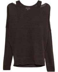 P.A.R.O.S.H. - Cold-Shoulder Layered-Effect Top - Lyst