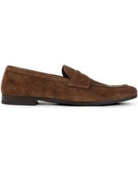 Prada - Goat Leather Loafers - Lyst