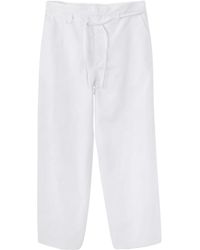 Jacquemus - Marin Wide-Leg Cropped Pants - Lyst