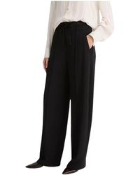 Vince - Crepe Palazzo Pants - Lyst