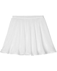 Givenchy - Logo Pleated High-Rise Skirt - Lyst