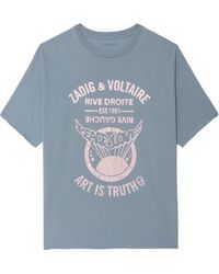 Zadig & Voltaire - T-Shirt Berry - Lyst