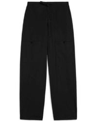 Jil Sander Drawstring Trousers in White for Men | Lyst
