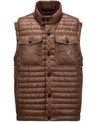 Moncler - Ollon Down Gilet - Lyst
