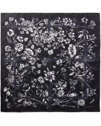 Gucci - Cotton Silk Jacquard Pocket Square - Lyst