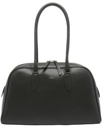 A.P.C. - Paloma Logo-Print Leather Shoulder Bag - Lyst