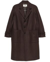 Barena - Single-Breasted Notched-Lapels Coat - Lyst