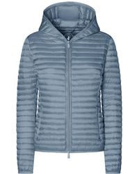 Save The Duck - Hooded Quilted Down Jacket - Lyst