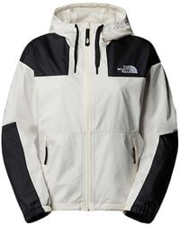 The North Face - Contrast Panelled Hooded Jacket - Lyst