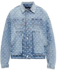 DSquared² - Buttoned Denim Jacket - Lyst