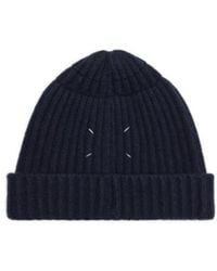 Maison Margiela - Ribbed Turned-Up Brim Beanie - Lyst