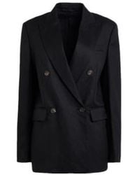 Brunello Cucinelli - Fashion Minimalist Double-Breasted Blazer - Lyst
