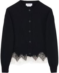 McQueen - Cobweb Lace Jumper - Lyst