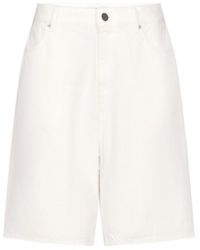 Loulou de Saison - Isu Bermuda Denim Shorts - Lyst