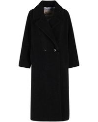 Herno - Double-Breasted Long Coat - Lyst