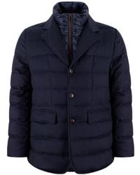Herno - Quilted Long-Sleeve Padded Jacket - Lyst