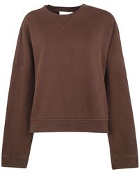 Entire studios - Long-Sleeve Cotton Sweatshirt - Lyst