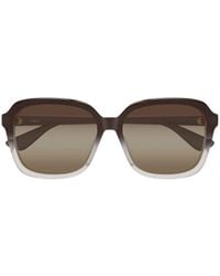 Chloé - Chloé Eyewear Oversized Square Sunglasses - Lyst