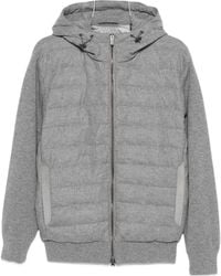 Paul & Shark - Full-Zip Hybrid Sweater - Lyst