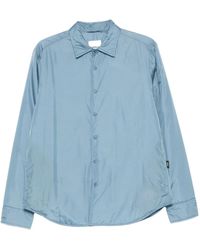 Aspesi - Buckle Long-Sleeved Shirt - Lyst