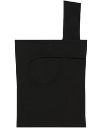 Courreges - Cut-Out Ribbed Top - Lyst
