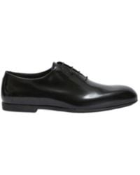 Jil Sander - Leather Lace-Up Shoes - Lyst
