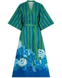 ALÉMAIS - Margo Tunic Striped Midi Dress - Lyst