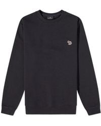 Paul Smith - Ps Zebra Logo Embroidered Sweatshirt - Lyst