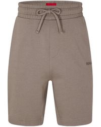 BOSS - Simple Casual Shorts - Lyst