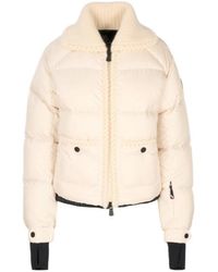 Moncler - Grenoble Jolie Wool-Trimmed Insulated Ski Jacket - Lyst