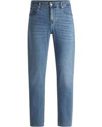 BOSS - Belt-Loop Jeans - Lyst