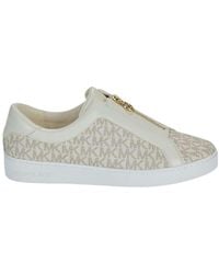 MICHAEL Michael Kors - Keaton Zip-Detail Sneakers - Lyst